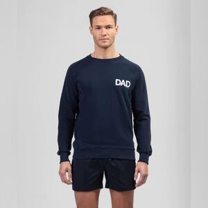 Ron Dorff x Neil Patrick Harris ORGANIC COTTON SWEATSHIRT DAD in NAVY Sz M